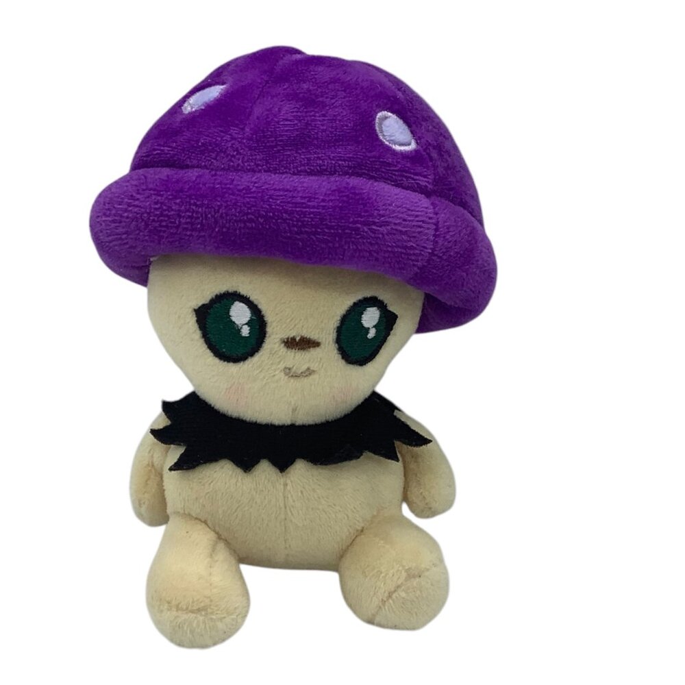 Tulipop Iceland Gloomy Mushroom Character Plush Stuffed Toy‎ 6”